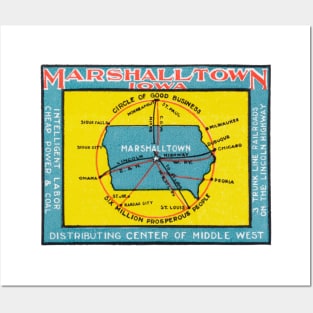 1900 Marshalltown Iowa Posters and Art